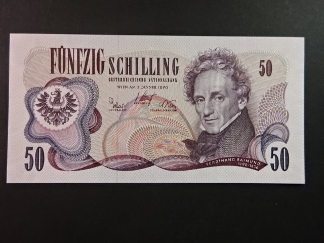 50 Schilling 2.1.1970, Ri. 299
