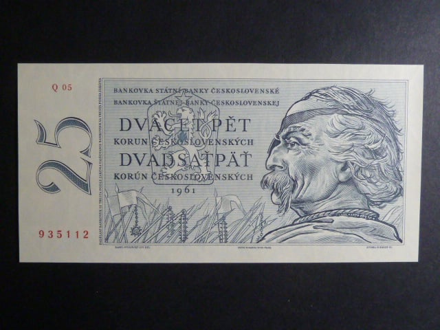25 Kčs 1961 série Q 05