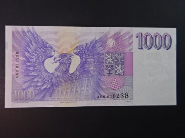 1000 Kč 1993 série A 68