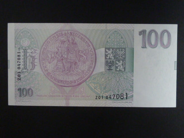 100 Kc 1993 série Z 01