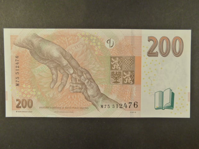 200 Kč 2018 série M 75