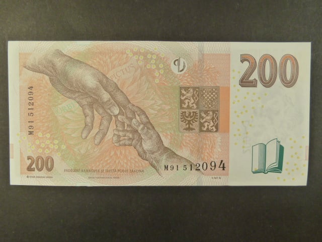 200 Kč 2018 série M 91