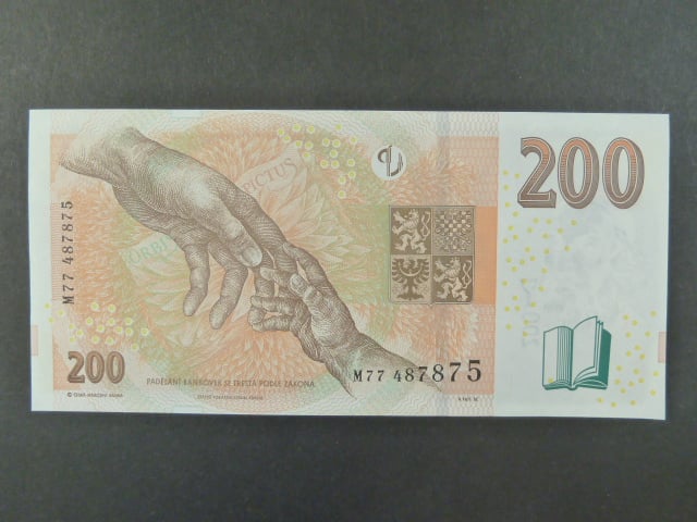 200 Kč 2018 série M 77