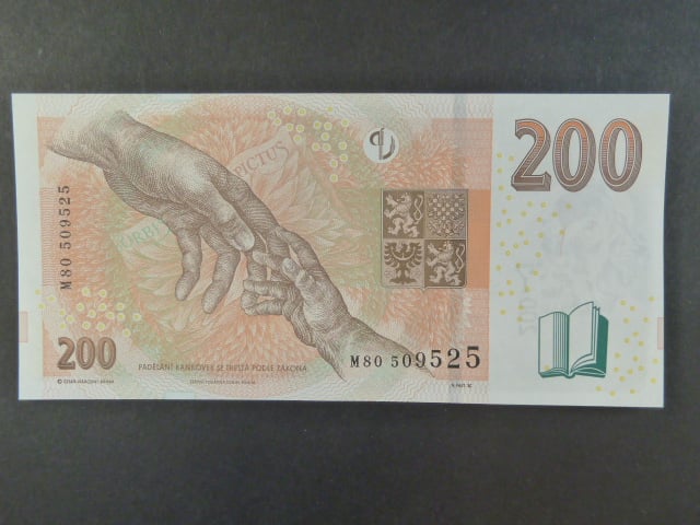 200 Kč 2018 série M 80