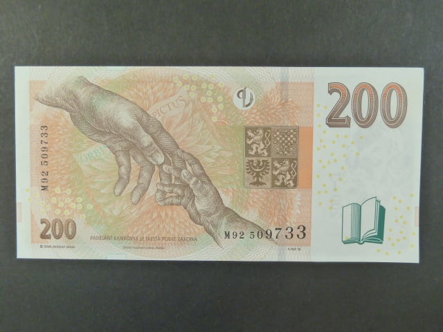 200 Kč 2018 série M 92