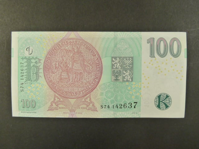 100 Kč 2018 série S 74