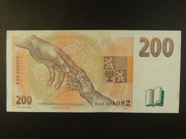200 Kč 1996 série B 40