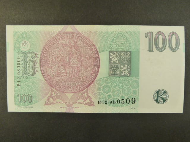 100 Kč 1995 série B 49