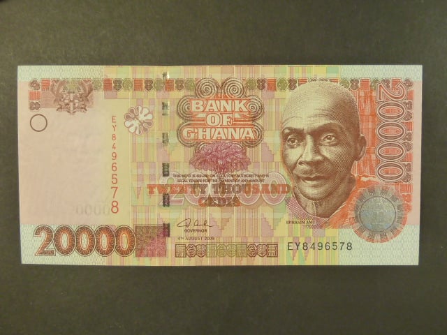 GHANA, 20000 Cedis 2006, BNB. B144c, Pi. 36