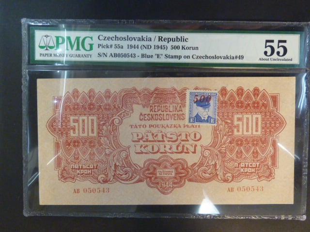 500 K 1944 kolkovaná série AB