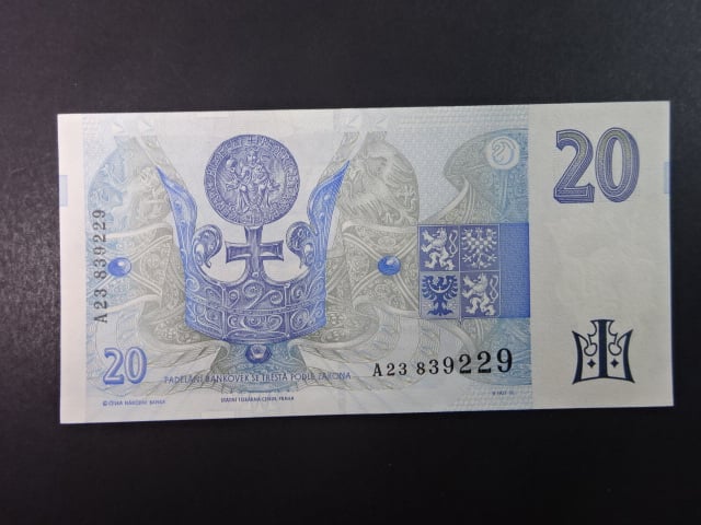 20 Kč 1994 série A 23