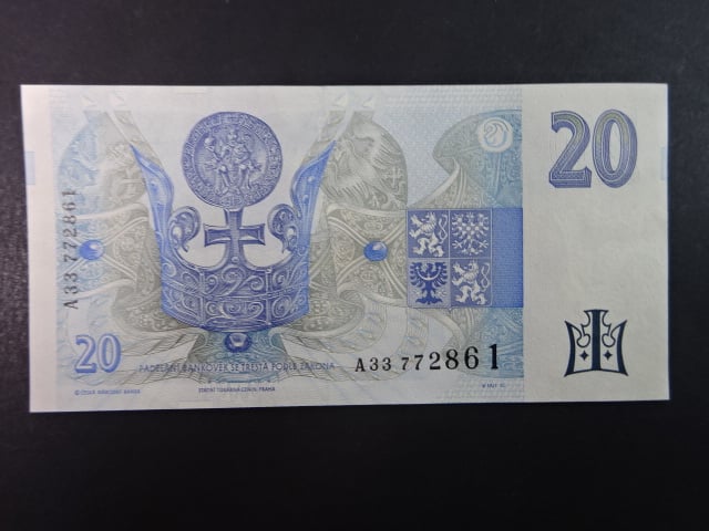 20 Kč 1994 série A 33