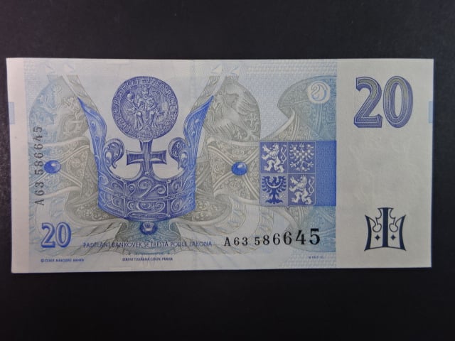 20 Kč 1994 série A 63