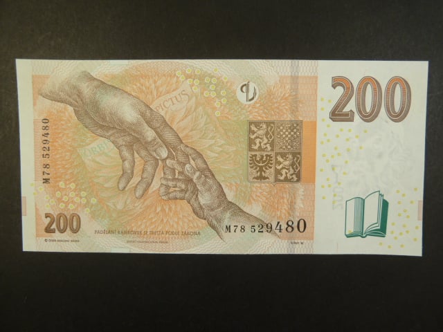 200 Kč 2018 série M 78