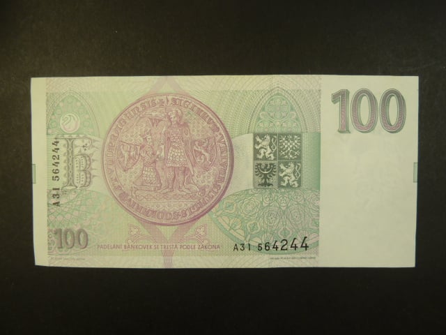 100 Kč 1993 série A 31