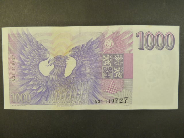 1000 Kč 1993 série A 31