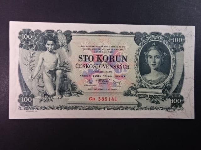 100 Kč 1931 série Ga, II.vydání