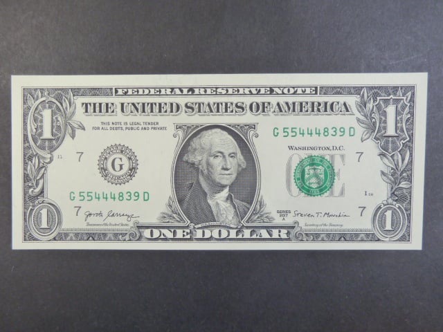USA, 1 Dollar 2017A - Illinois G