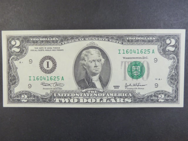 USA, 2 Dollars 2009 G - Illinois, Pi. 530A