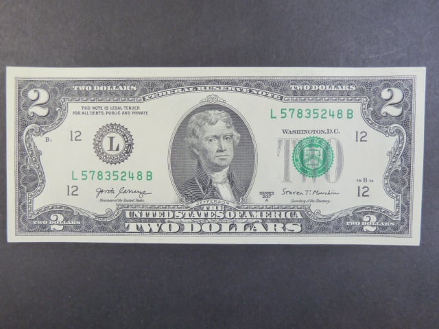 USA, 2 Dollars 2017A - L California