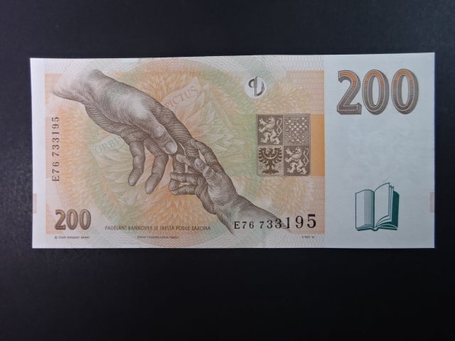 200 Kč 1998 série E 76