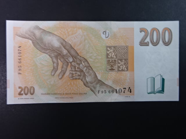 200 Kč 1998 série F 95