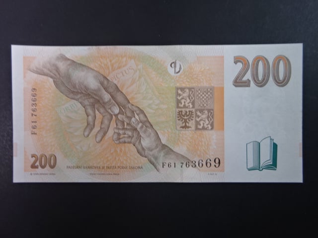 200 Kč 1998 série F 61