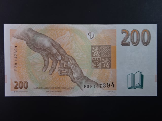 200 Kč 1998 série F 59