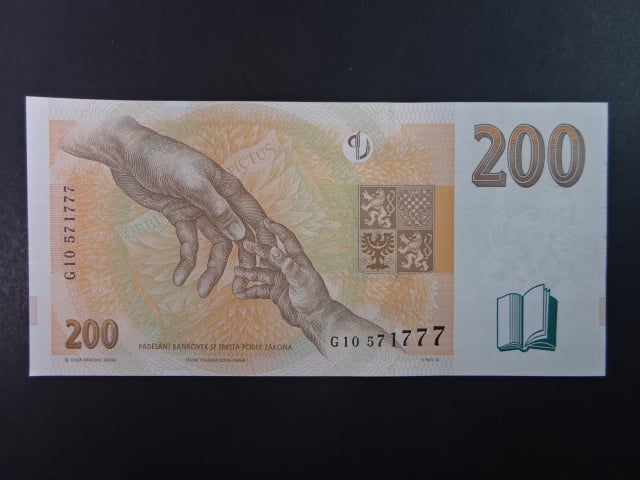 200 Kč 1998 série G 10