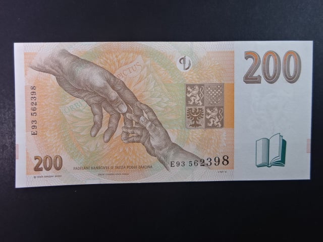 200 Kč 1998 série E 93