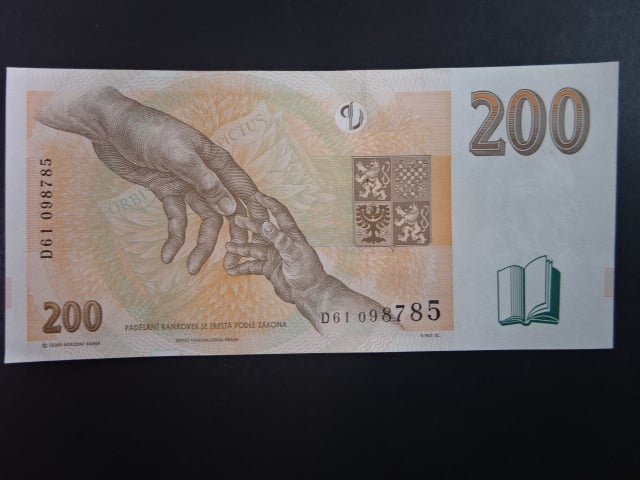 200 Kč 1998 série D 61