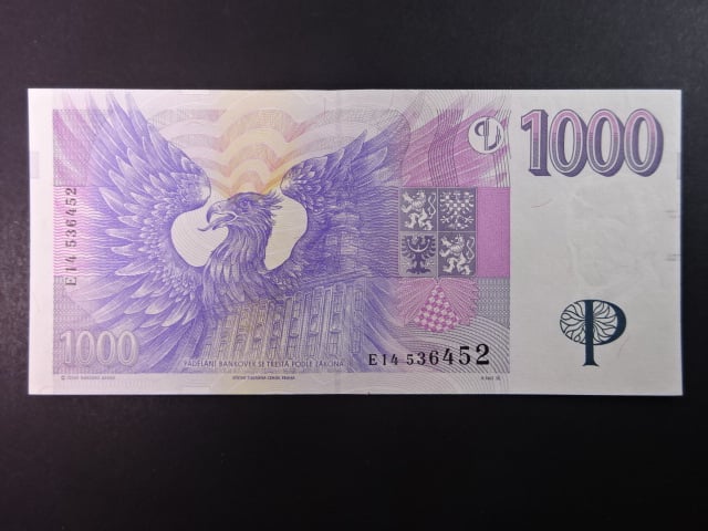 1000 Kč 1996 série E 14