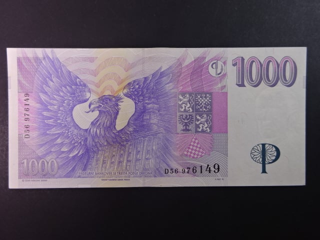 1000 Kč 1996 série D 56