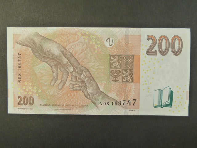 200 Kč 2018 série N 08