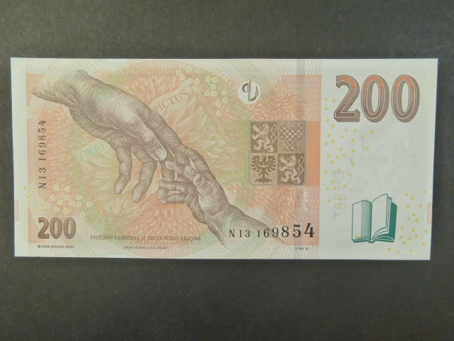 200 Kč 2018 série N 13