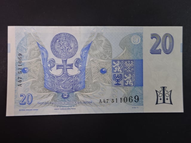 20 Kč 1994 série A 47