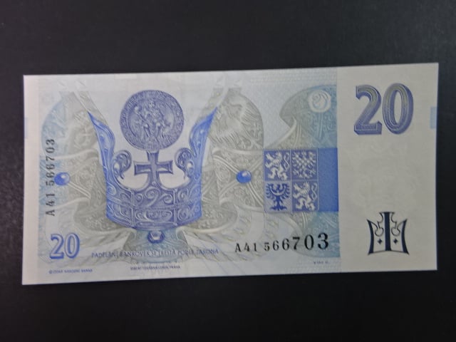20 Kč 1994 série A 41