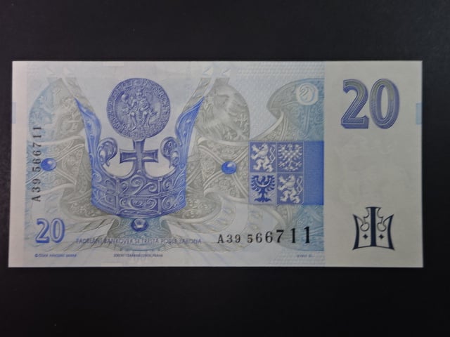 20 Kč 1994 série A 39