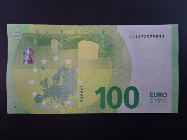 100 Euro 2019 s.RC, Německo podpis Lagarde, R014