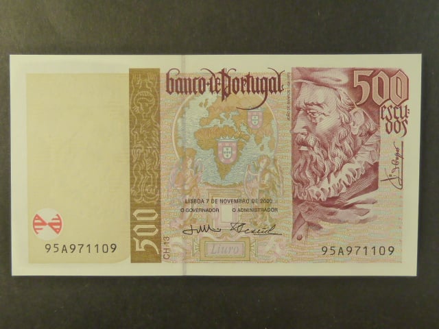 500 Escudos 2000, Pi. 187e