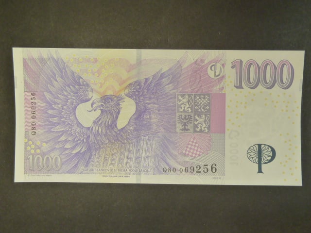 1000 Kč 2008 série Q 80