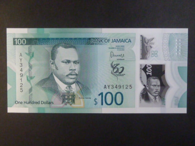 JAMAJKA, 100 Dollars 2022, BNB. B252a