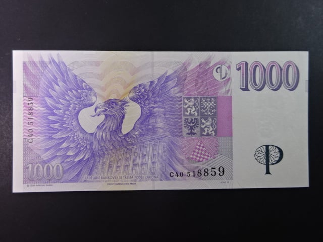 1000 Kč 1996 série C 40