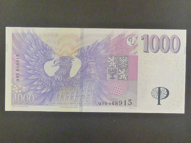 1000 Kč 2008 série Q 95