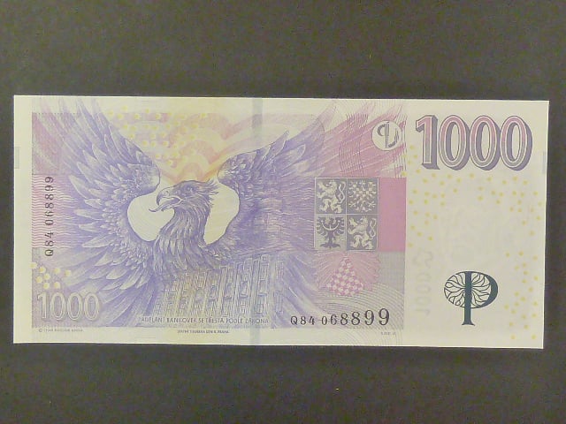 1000 Kč 2008 série Q 84