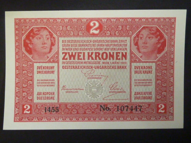 2 K 1.3.1917 série 1455, Ri. 168