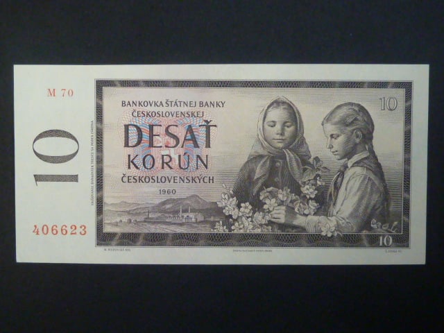 10 Kčs 1960 série M 70