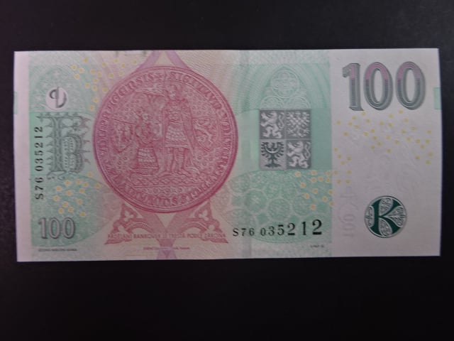100 Kč 2018 série S 76