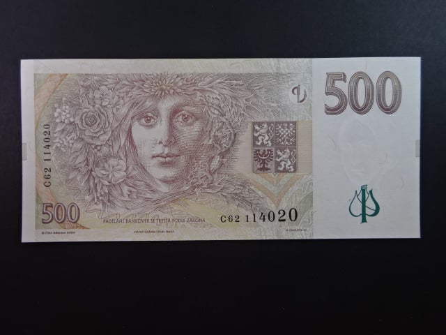 500 Kč 1997 série C 62