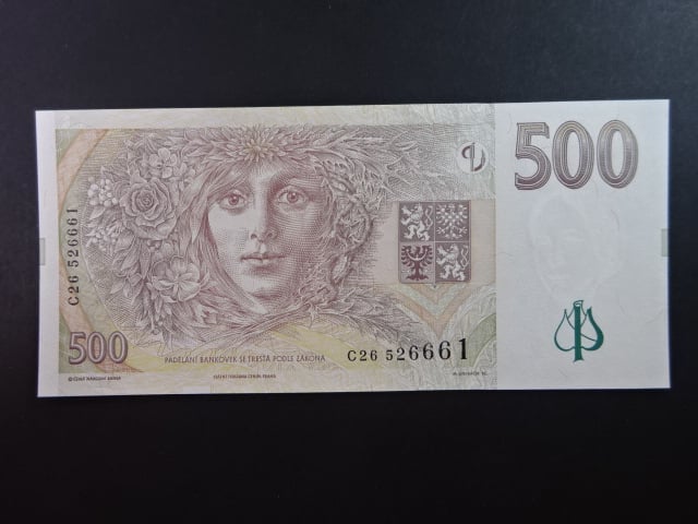 500 Kč 1997 série C 26